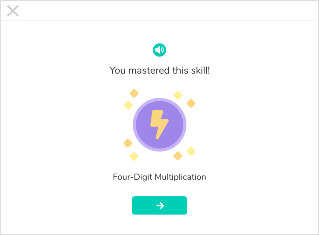 The message says: 'You mastered this skill!'